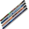 Blue Foil Sparkler Pencil (Spot Color)